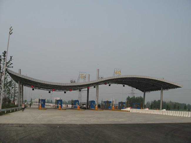 延边收费站网架