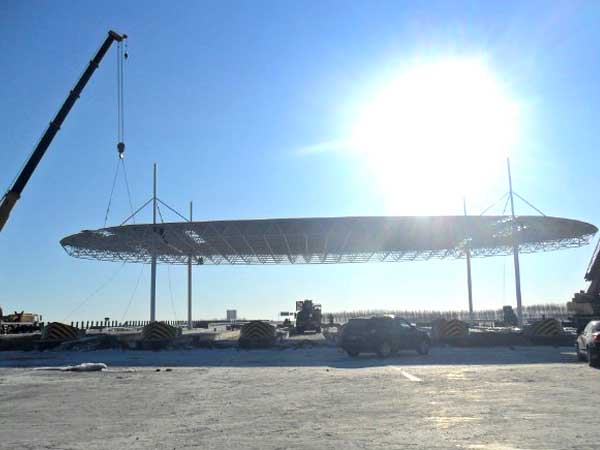 延边加油站网架案例